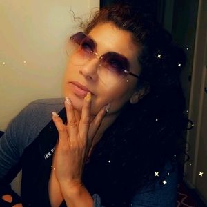 Frameless sunglasses